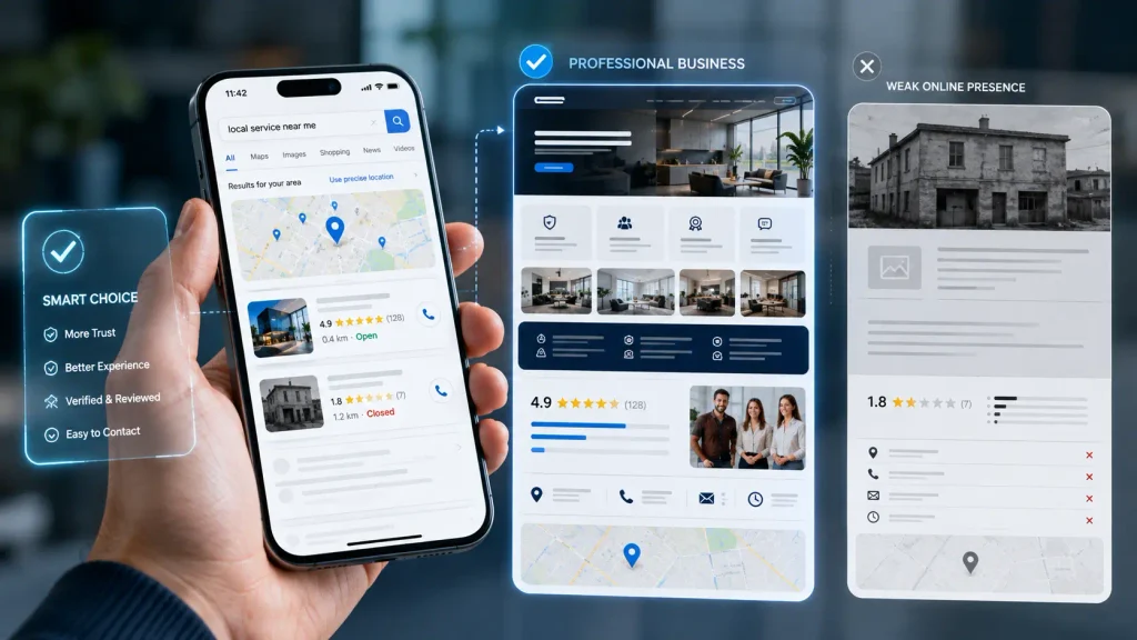 Importance of having a professional business website in 2026