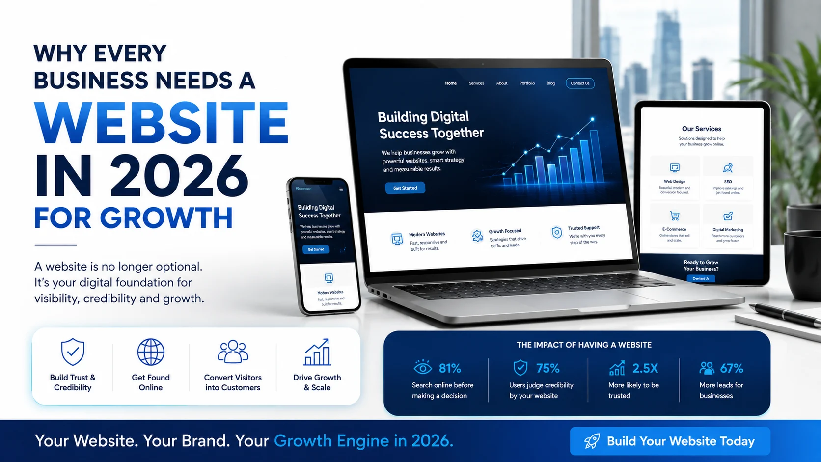 Why Every Business Needs a Website in 2026 for Growth